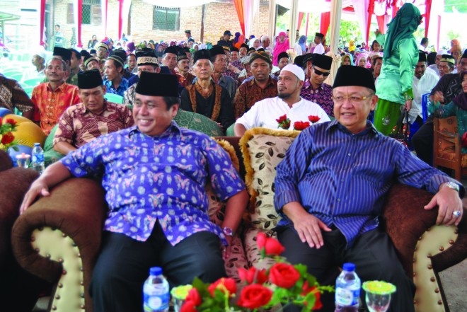 Gubernur HBA dan Bupati Sarolangun Cek Endra